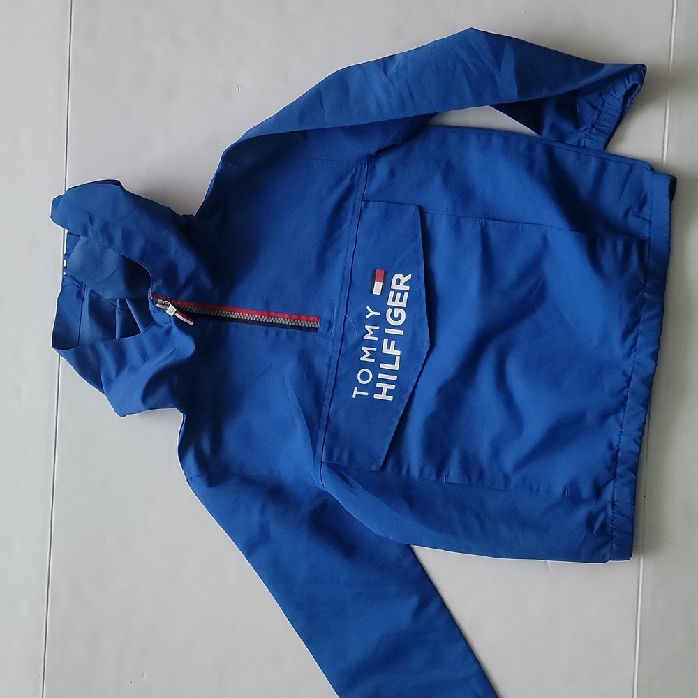 Tommy Hilfiger Kids Blue Anorak Jacket